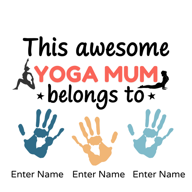 Personalized Yoga-Themed Mugs
