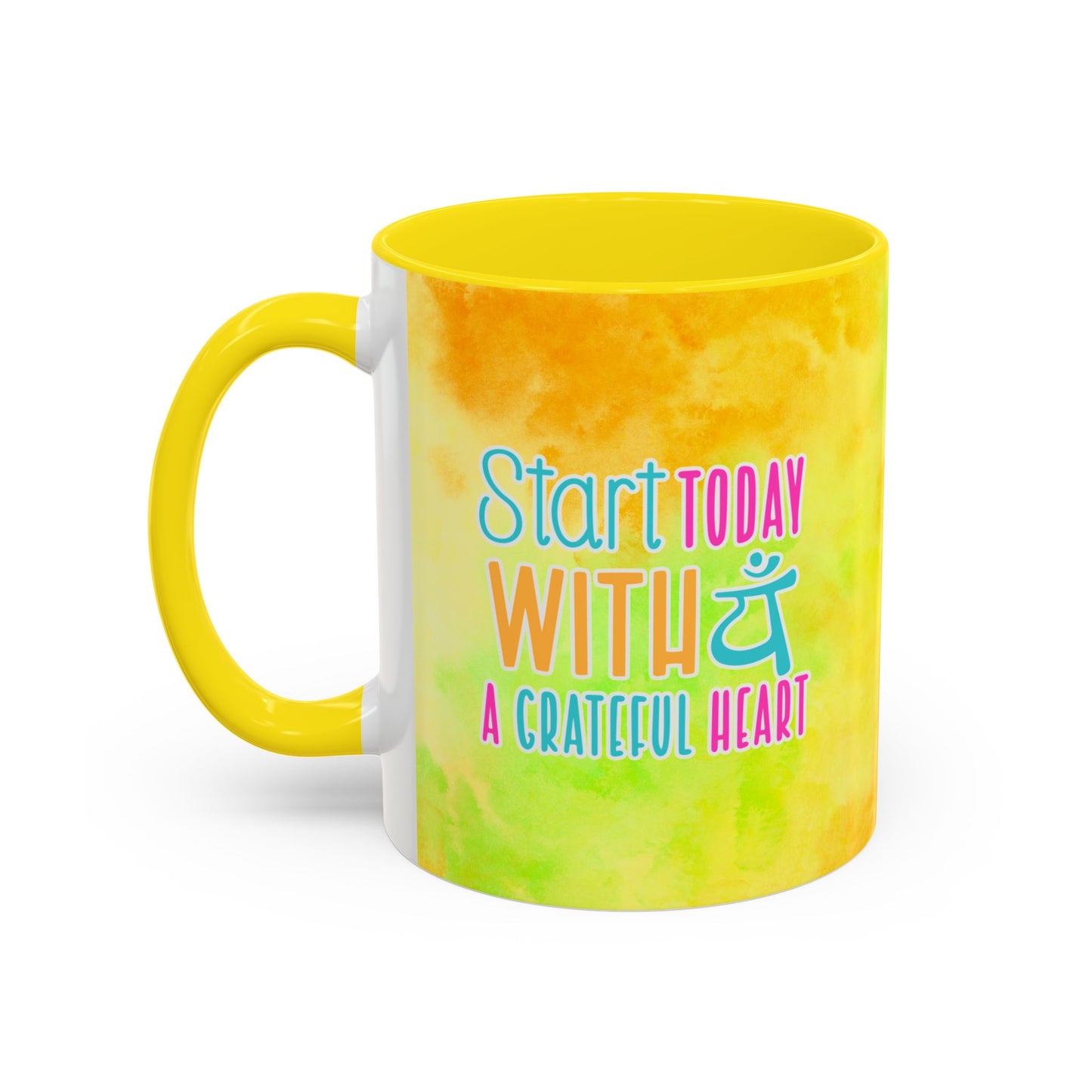 Yoga-Themed 11 oz Coffee Mug