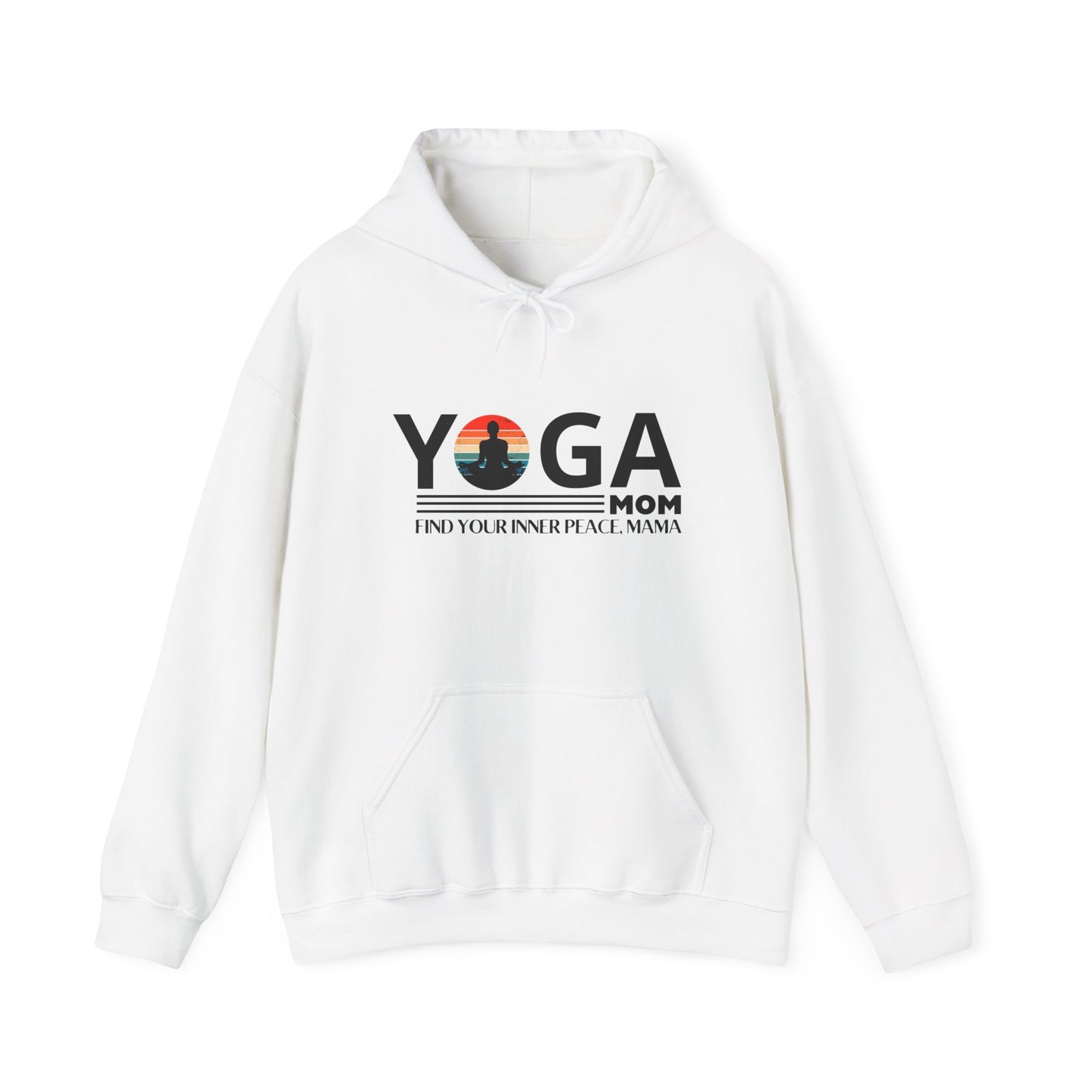 Yoga Mom Hoodie with Inspirational Sayings | Gift for Yoga Moms