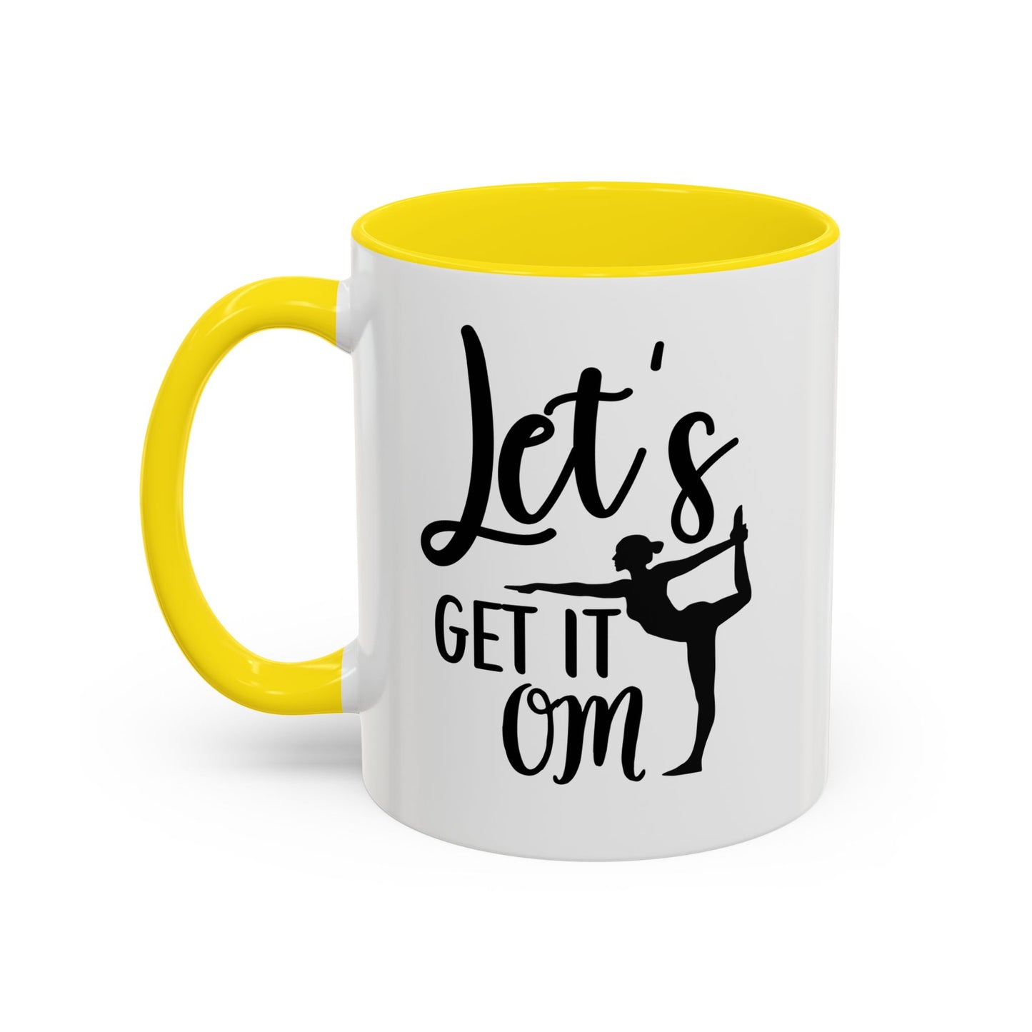 Yoga-Themed Coffee Mug (11 oz)