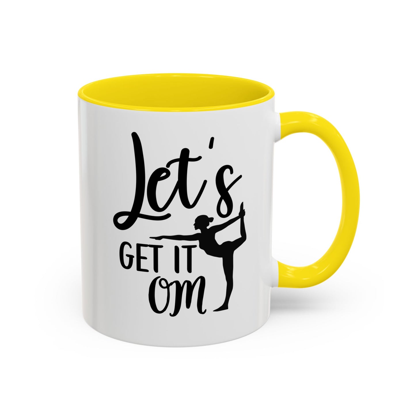 Yoga-Themed Coffee Mug (11 oz)