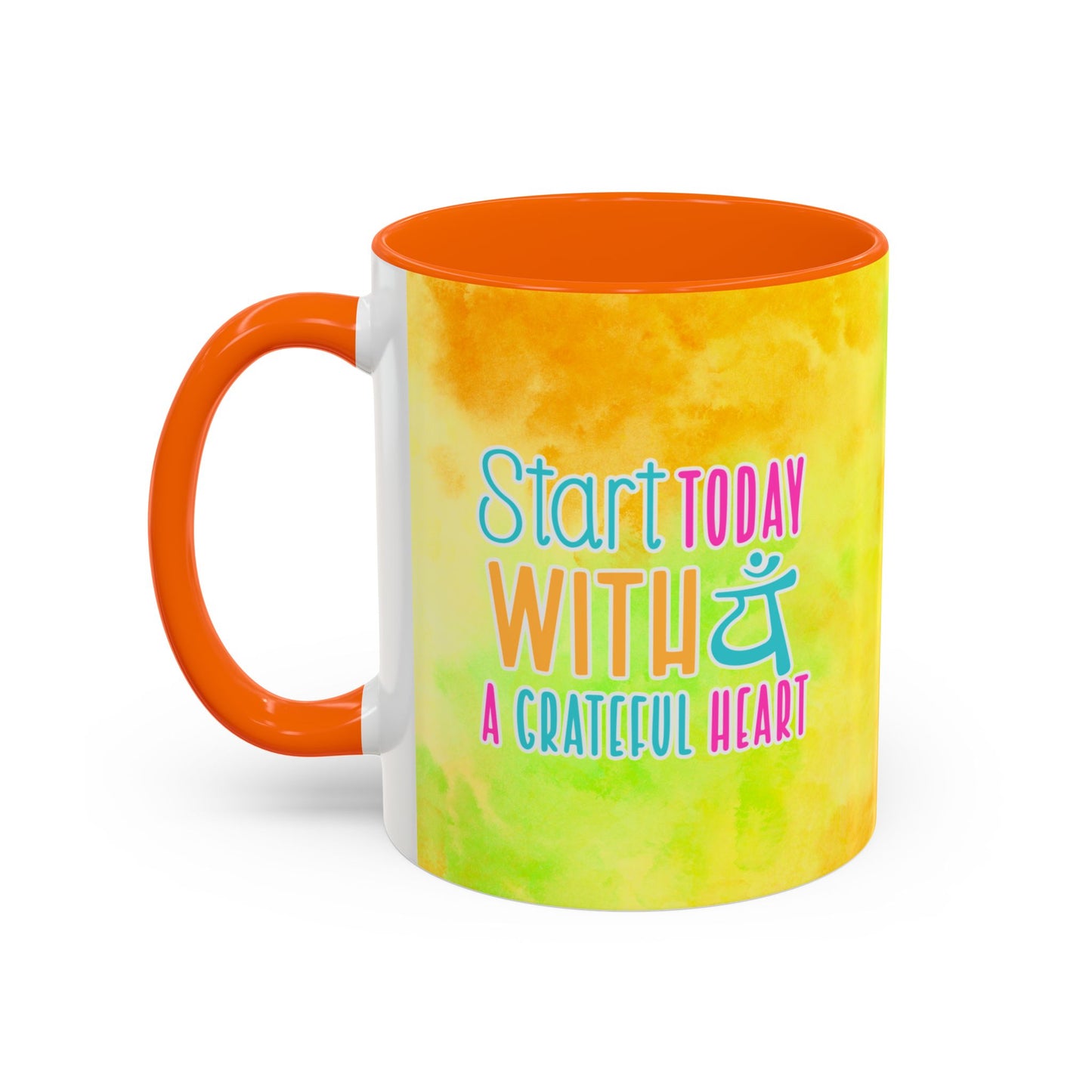 Yoga-Themed 11 oz Coffee Mug