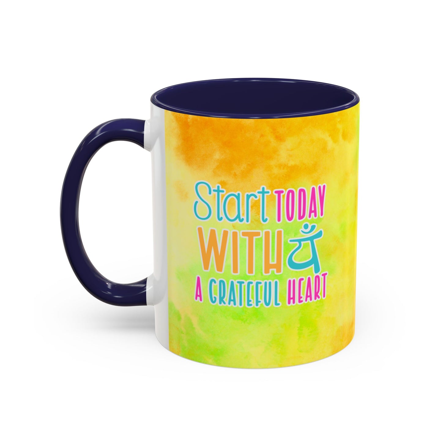 Yoga-Themed 11 oz Coffee Mug