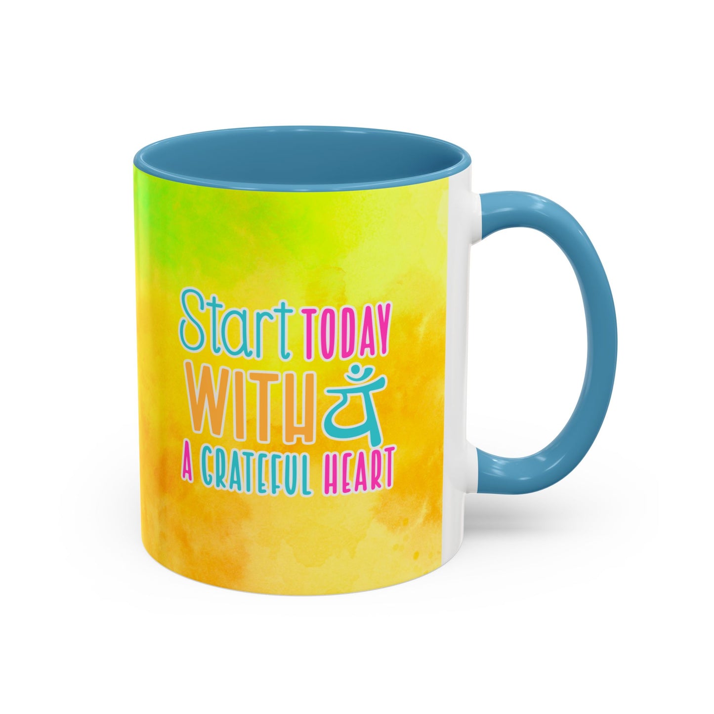 Yoga-Themed 11 oz Coffee Mug