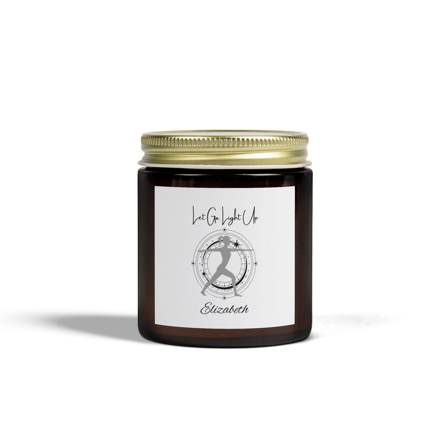 Personalized Coconut Wax Scented Candle