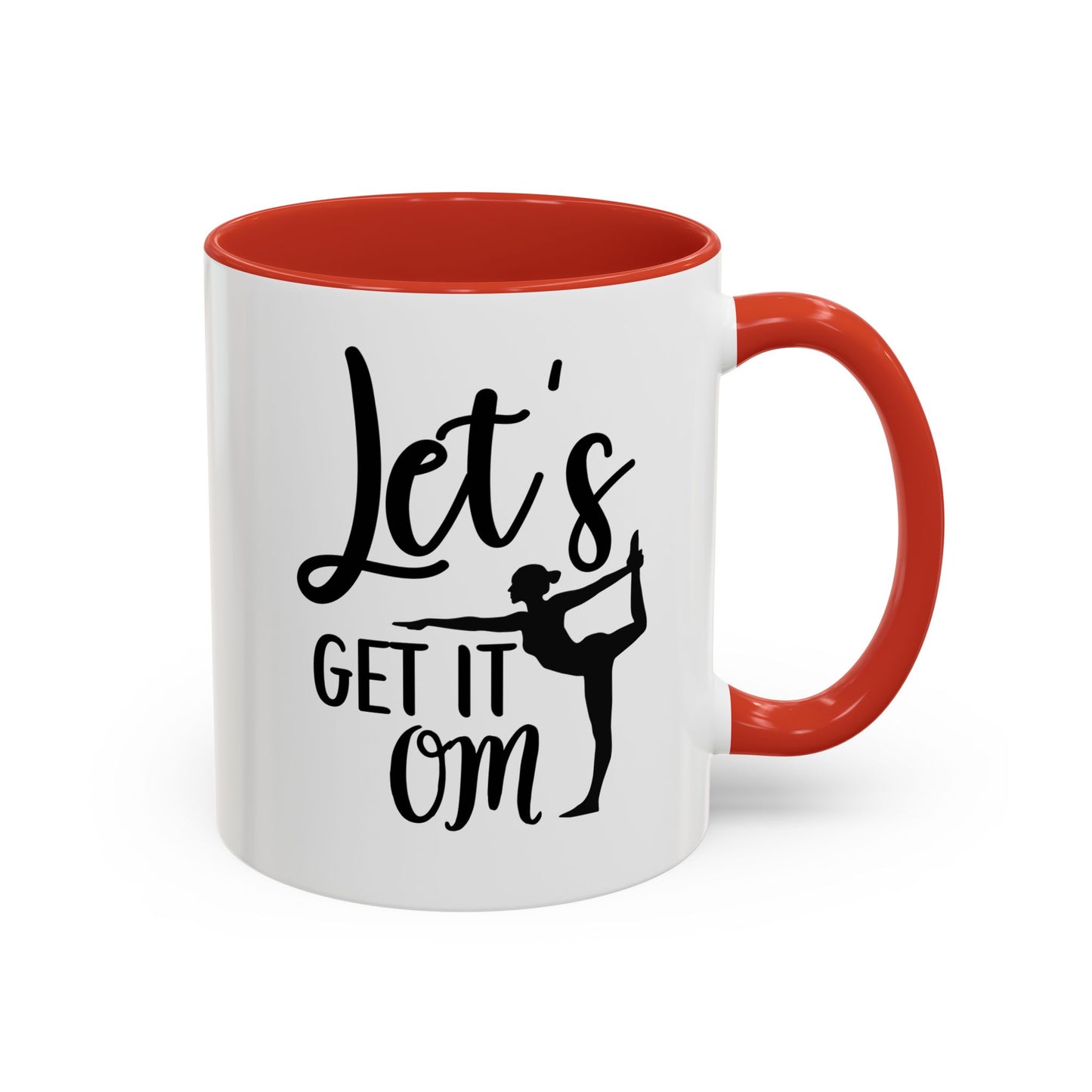 Yoga-Themed Coffee Mug (11 oz)