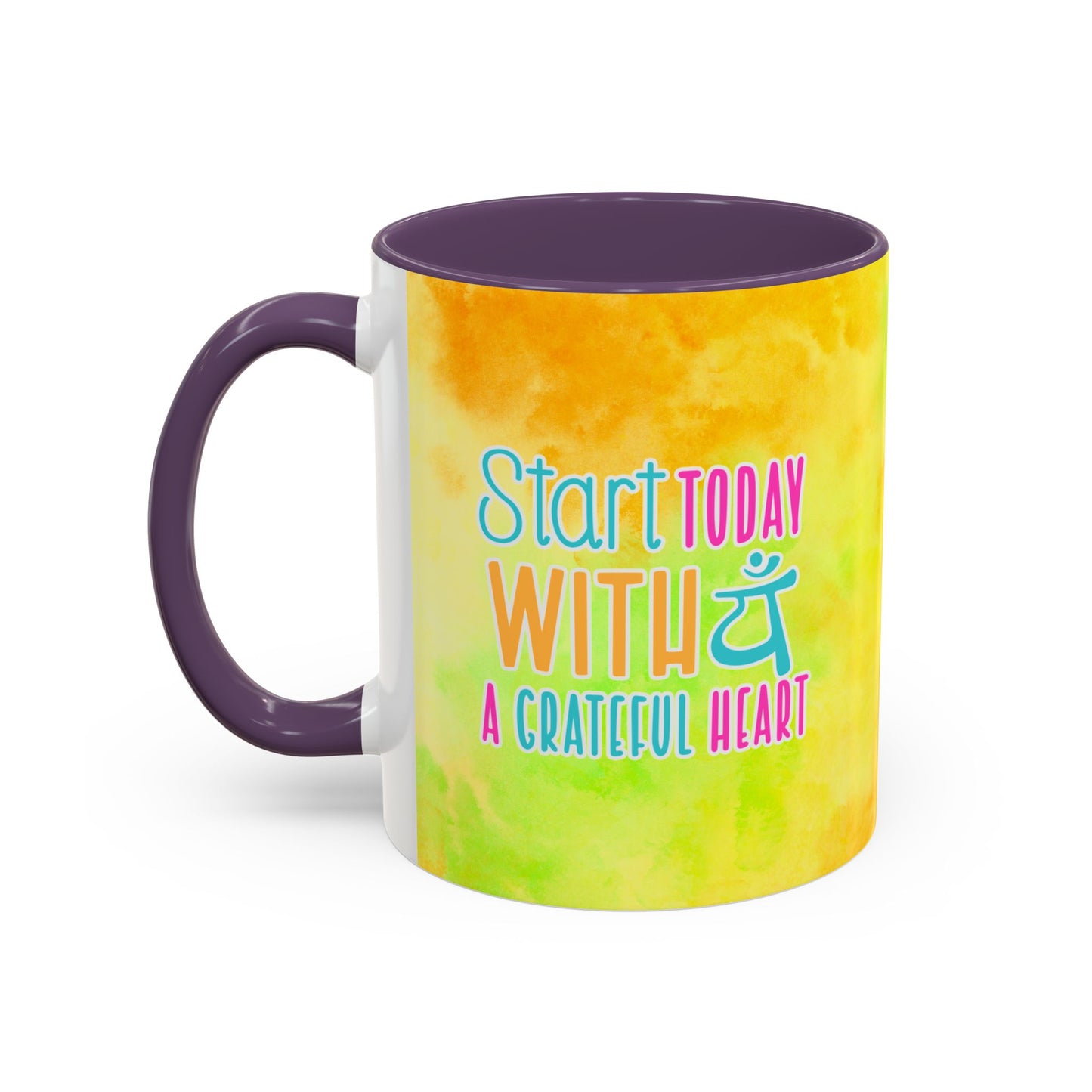 Yoga-Themed 11 oz Coffee Mug