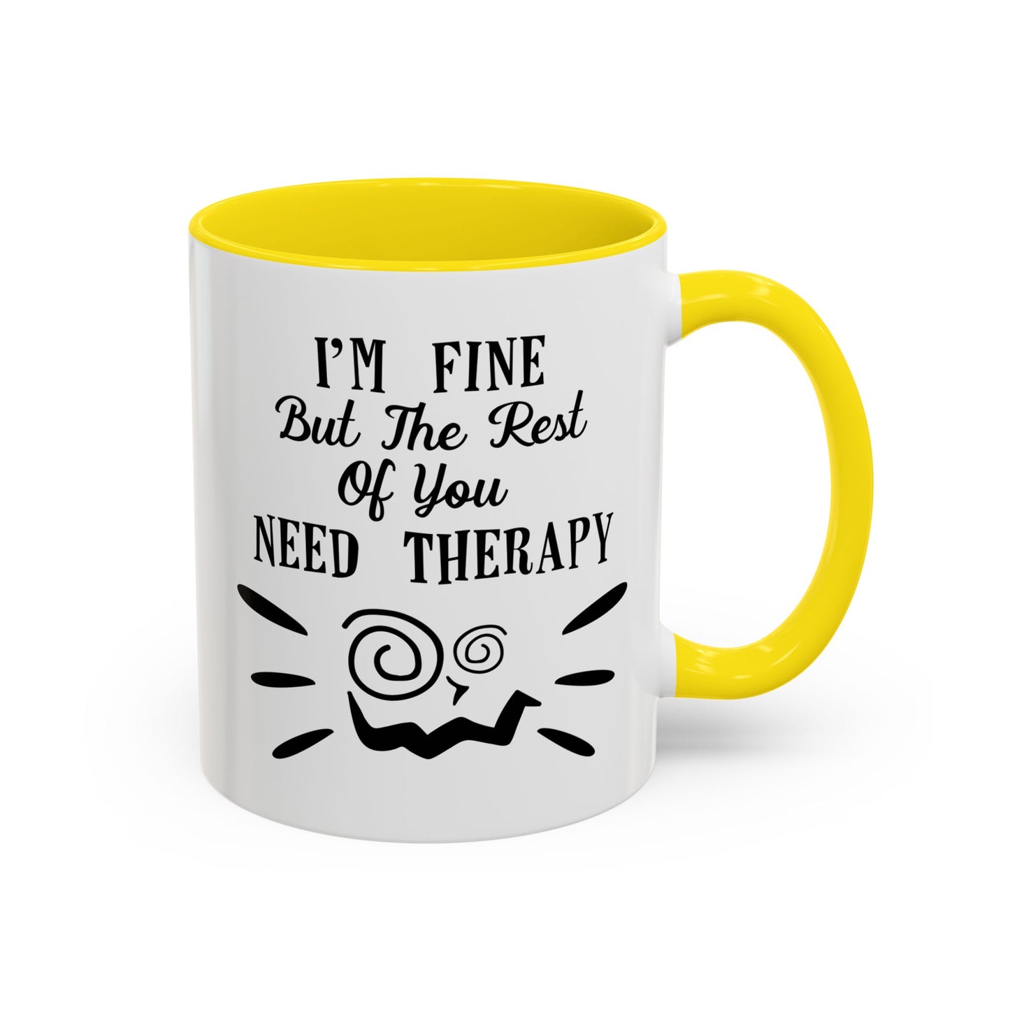 Yoga Therapy Humor Coffee Mug