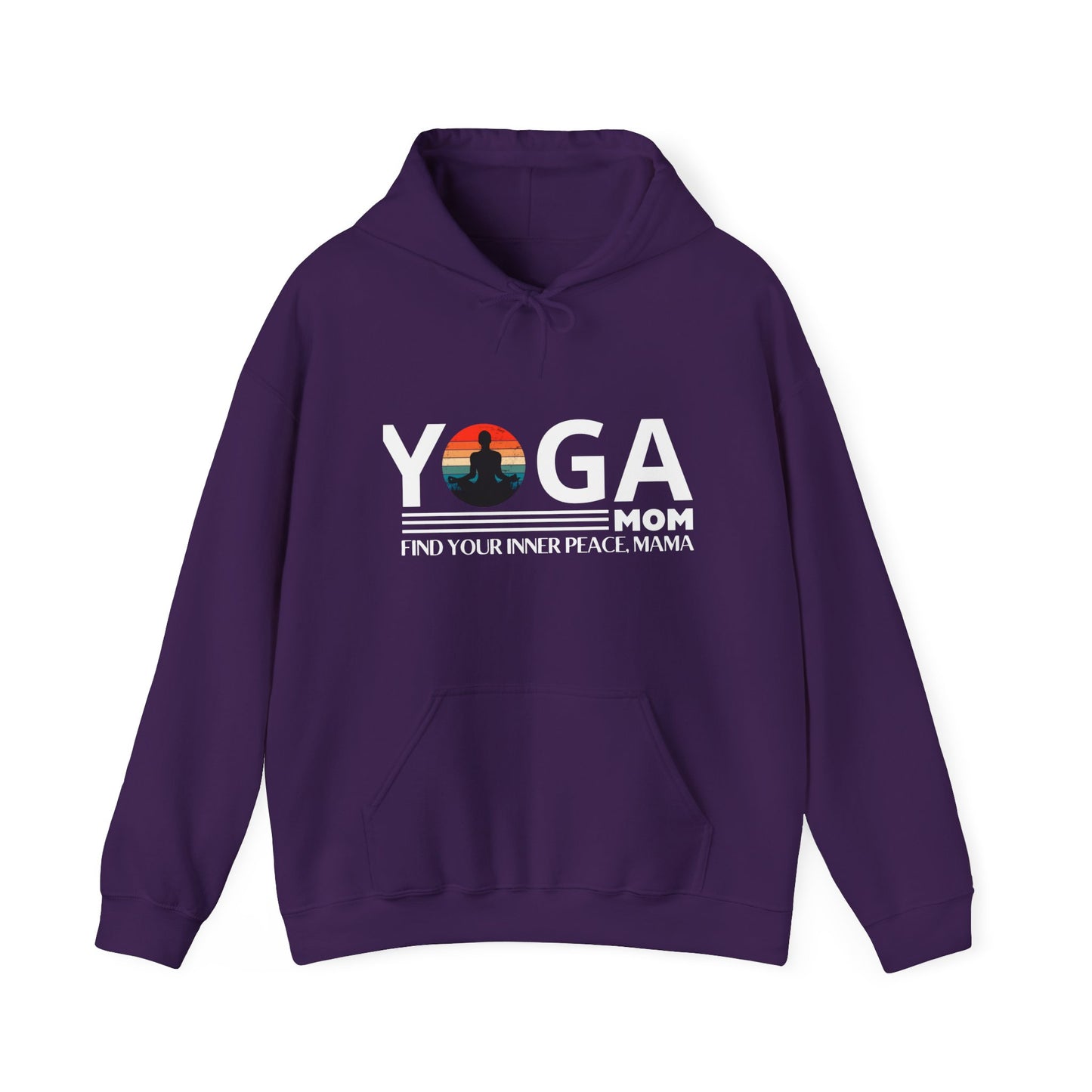 Yoga Mom Hoodie with Inspirational Sayings | Gift for Yoga Moms