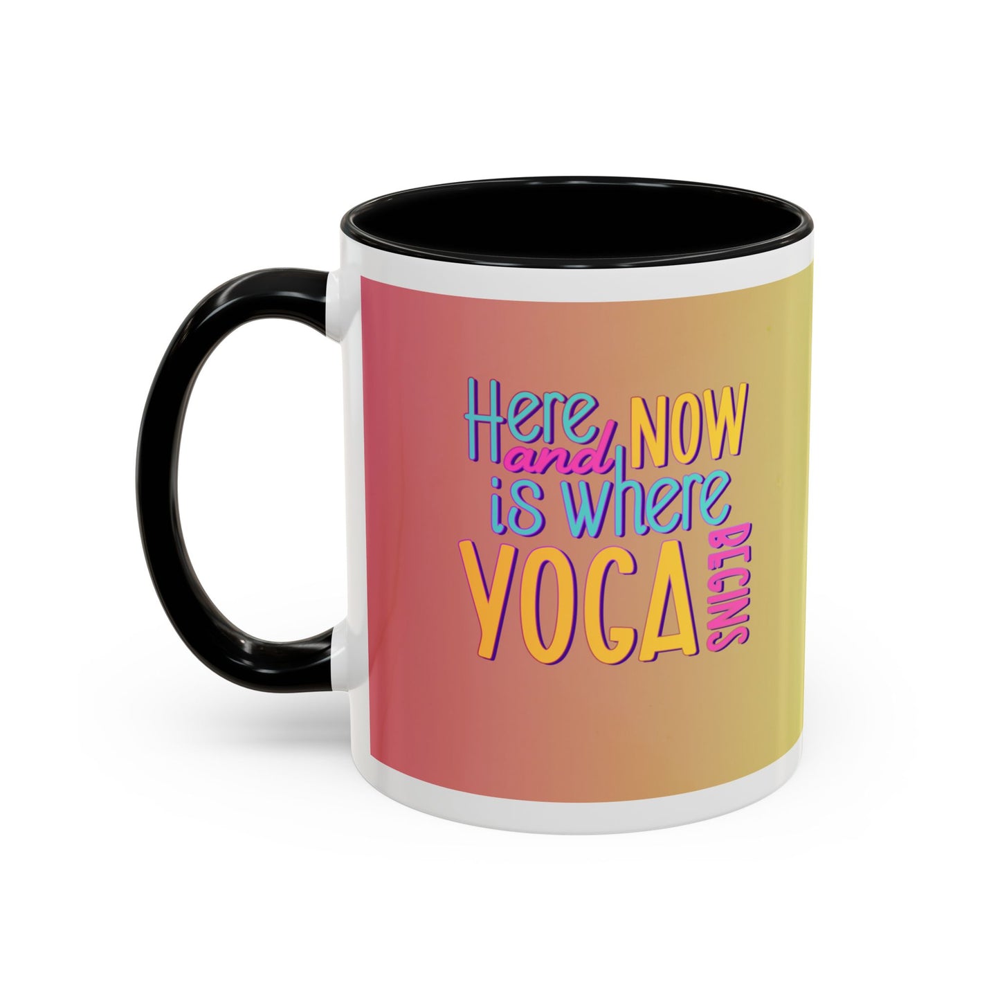 Yoga-Themed 11 oz Coffee Mug