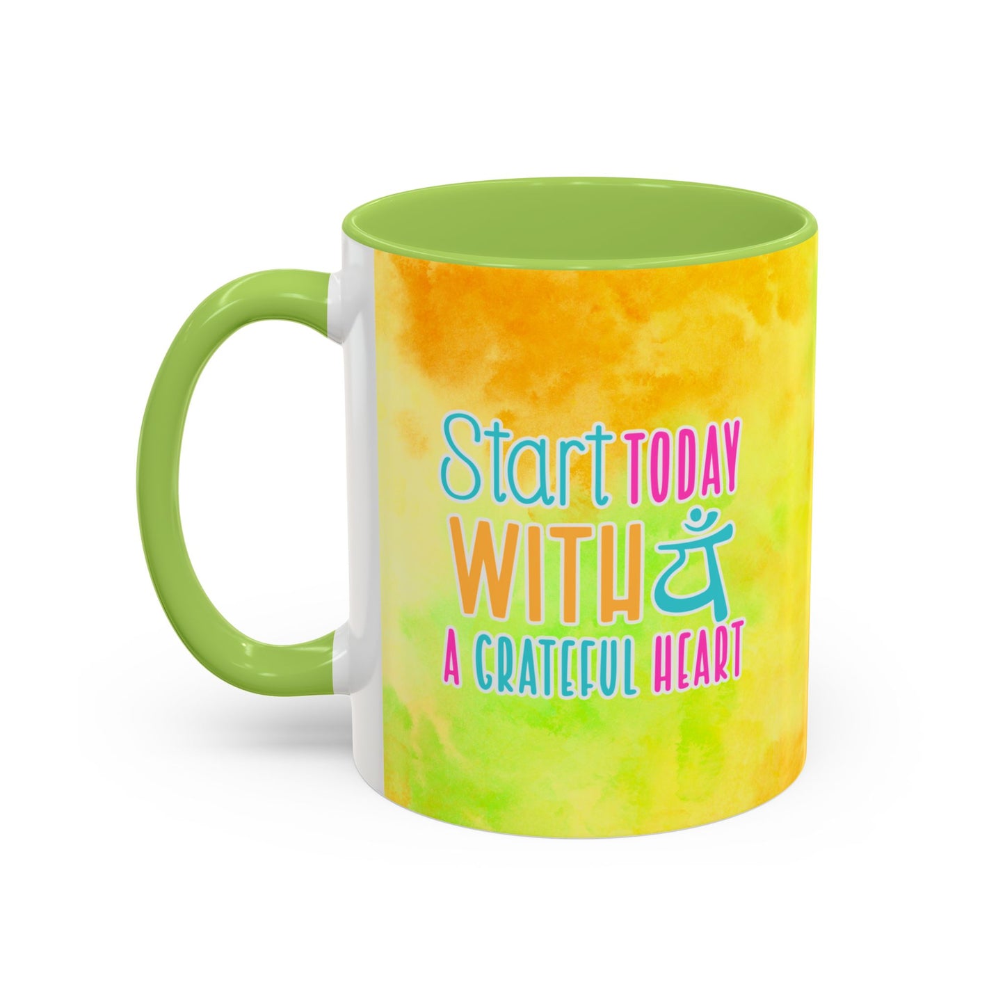 Yoga-Themed 11 oz Coffee Mug