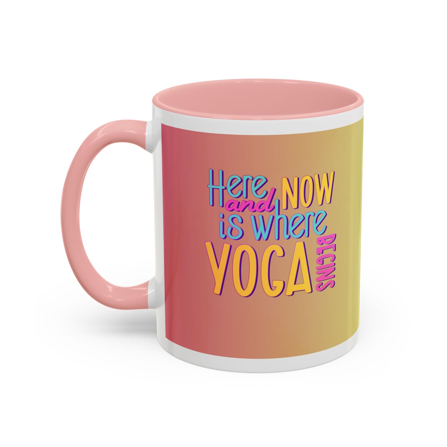 Yoga-Themed 11 oz Coffee Mug