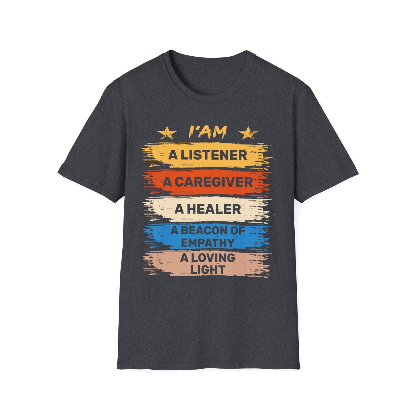 Yoga T-Shirt for Caregivers, Healers & Empathetic Moms