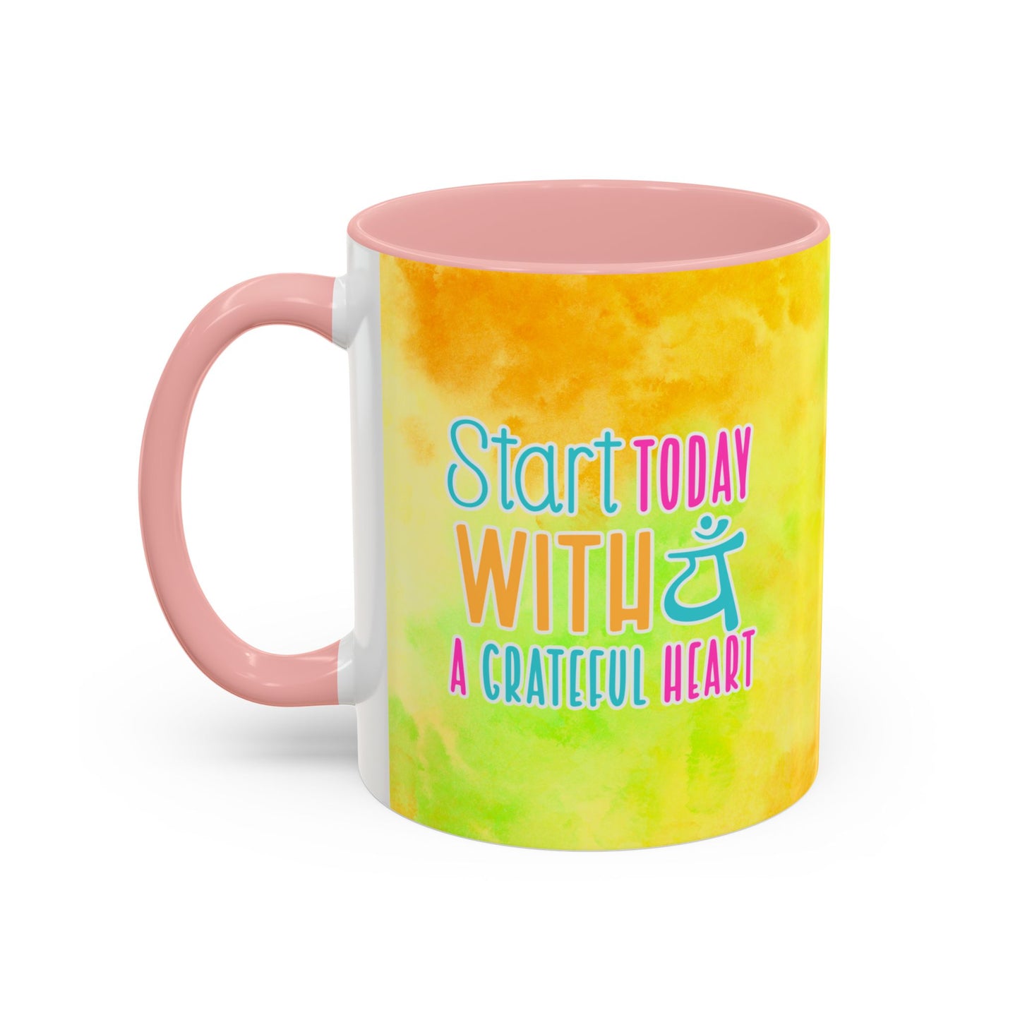 Yoga-Themed 11 oz Coffee Mug