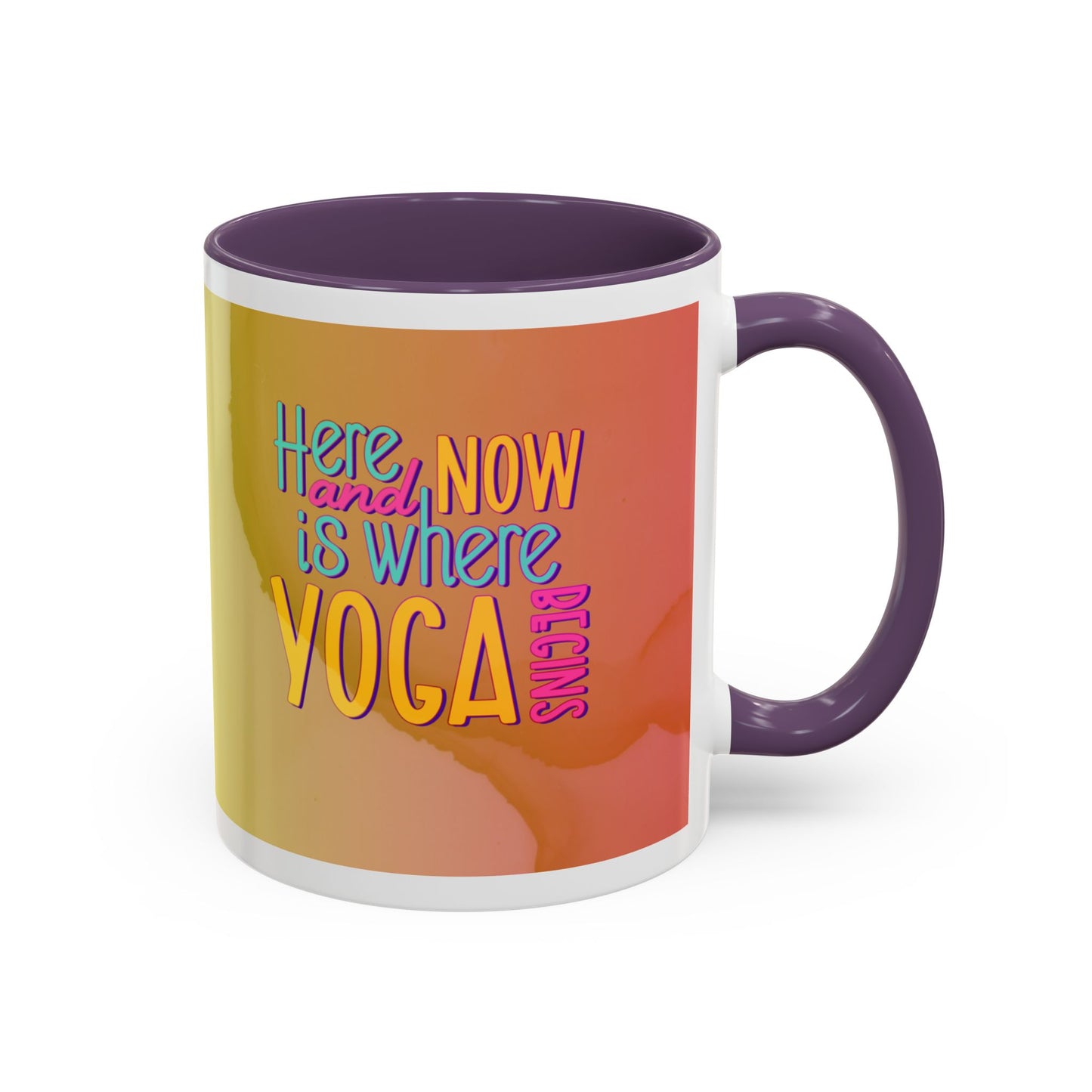 Yoga-Themed 11 oz Coffee Mug