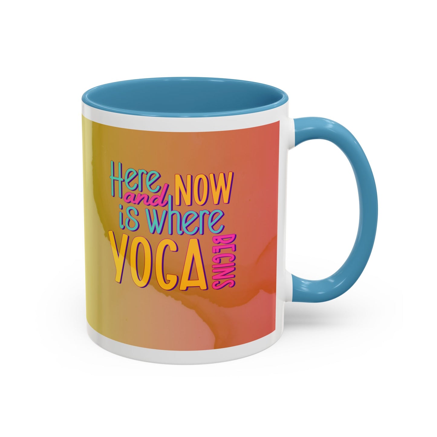 Yoga-Themed 11 oz Coffee Mug