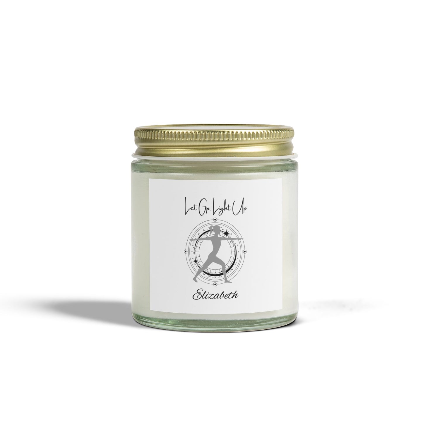 Personalized Coconut Wax Scented Candle