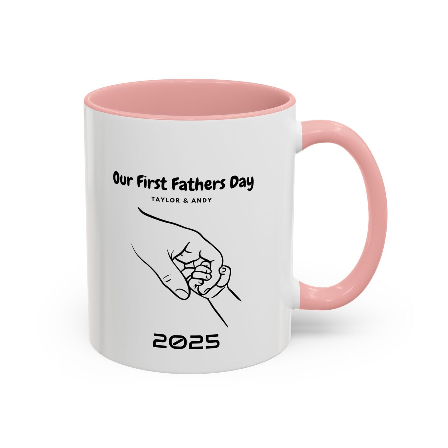 Personalized First Father's Day Coffee Mug - 11oz