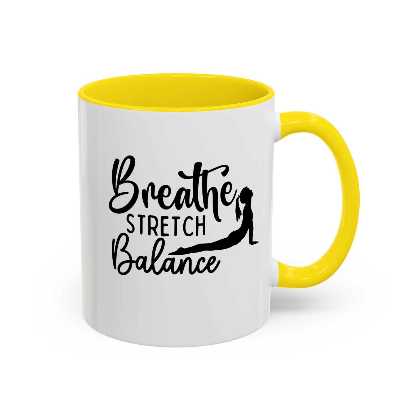 Yoga Themed Coffee Mug (11oz)