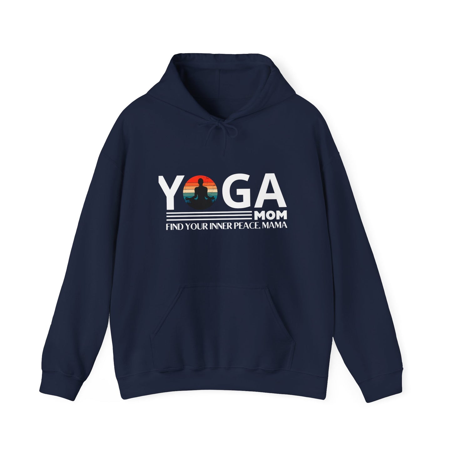 Yoga Mom Hoodie with Inspirational Sayings | Gift for Yoga Moms