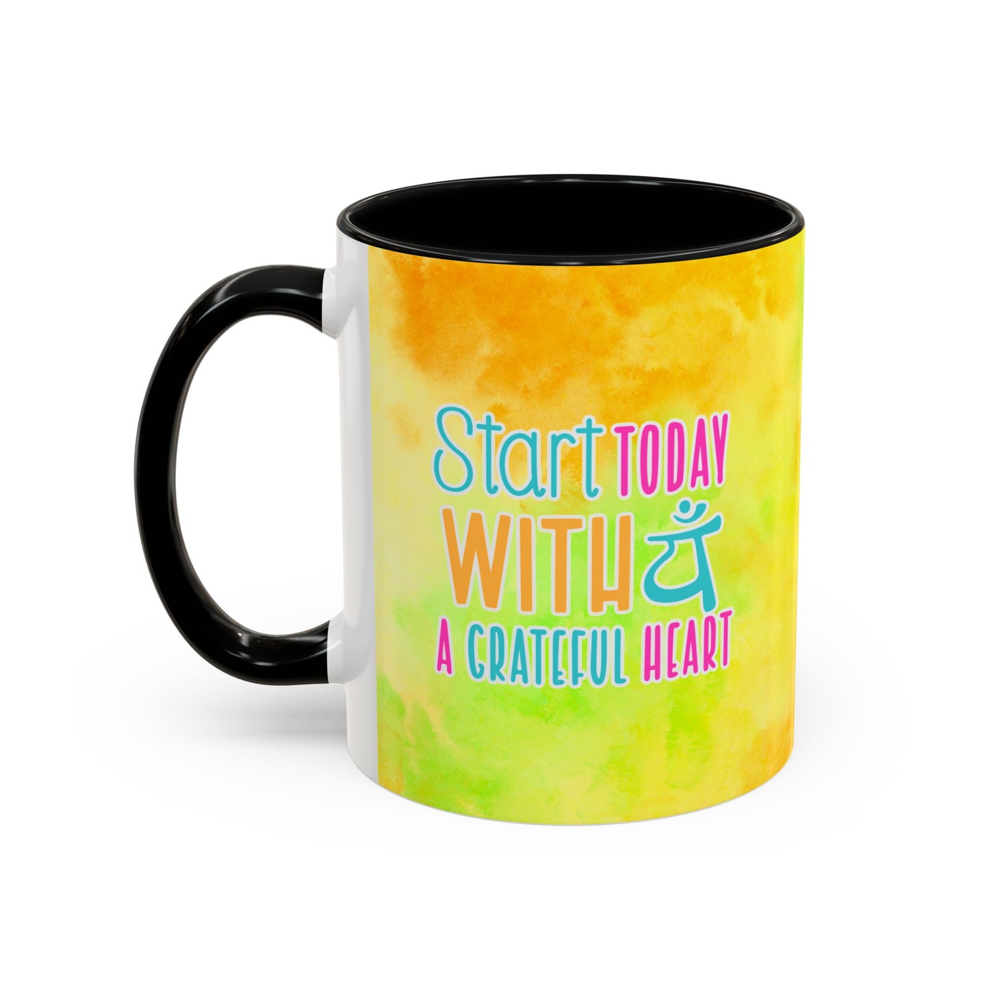 Yoga-Themed 11 oz Coffee Mug