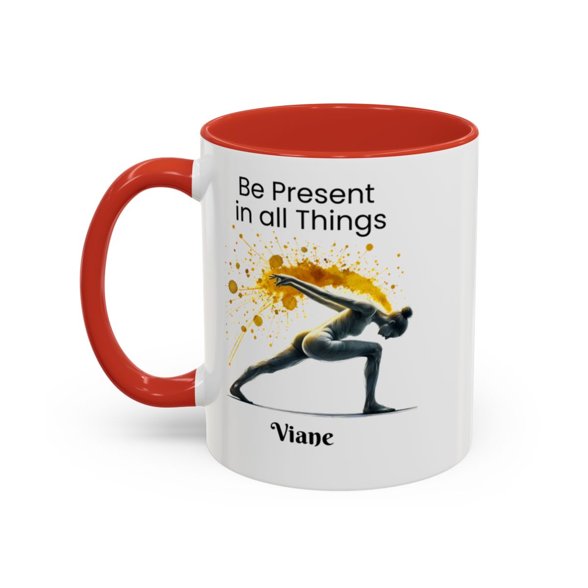 Personalized Yoga Mug - ☀️ Warrior Glow –