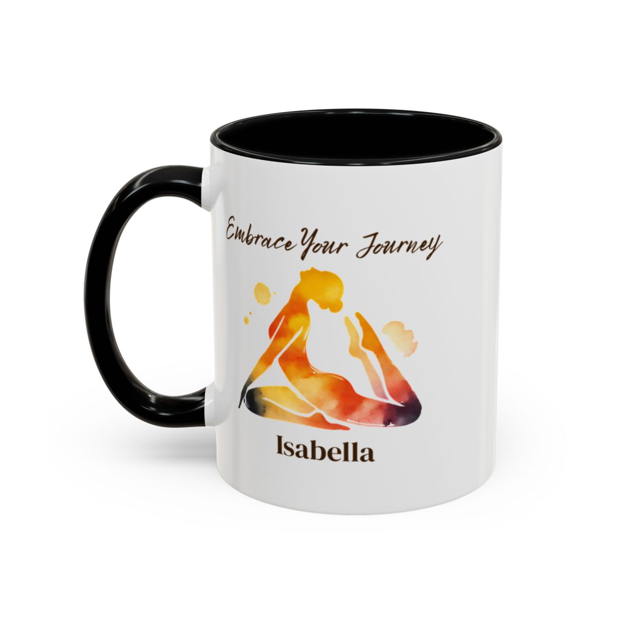 π§ββοΈ "Embrace Your Journey" β Personalised Yoga Mug for Her