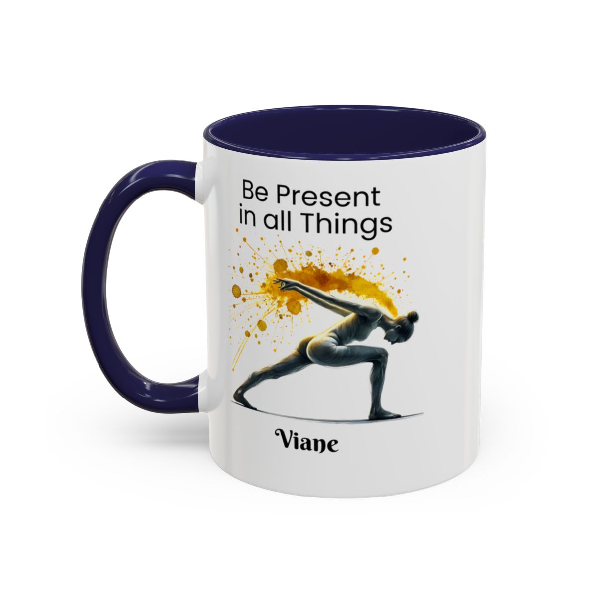 Personalized Yoga Mug - ☀️ Warrior Glow –