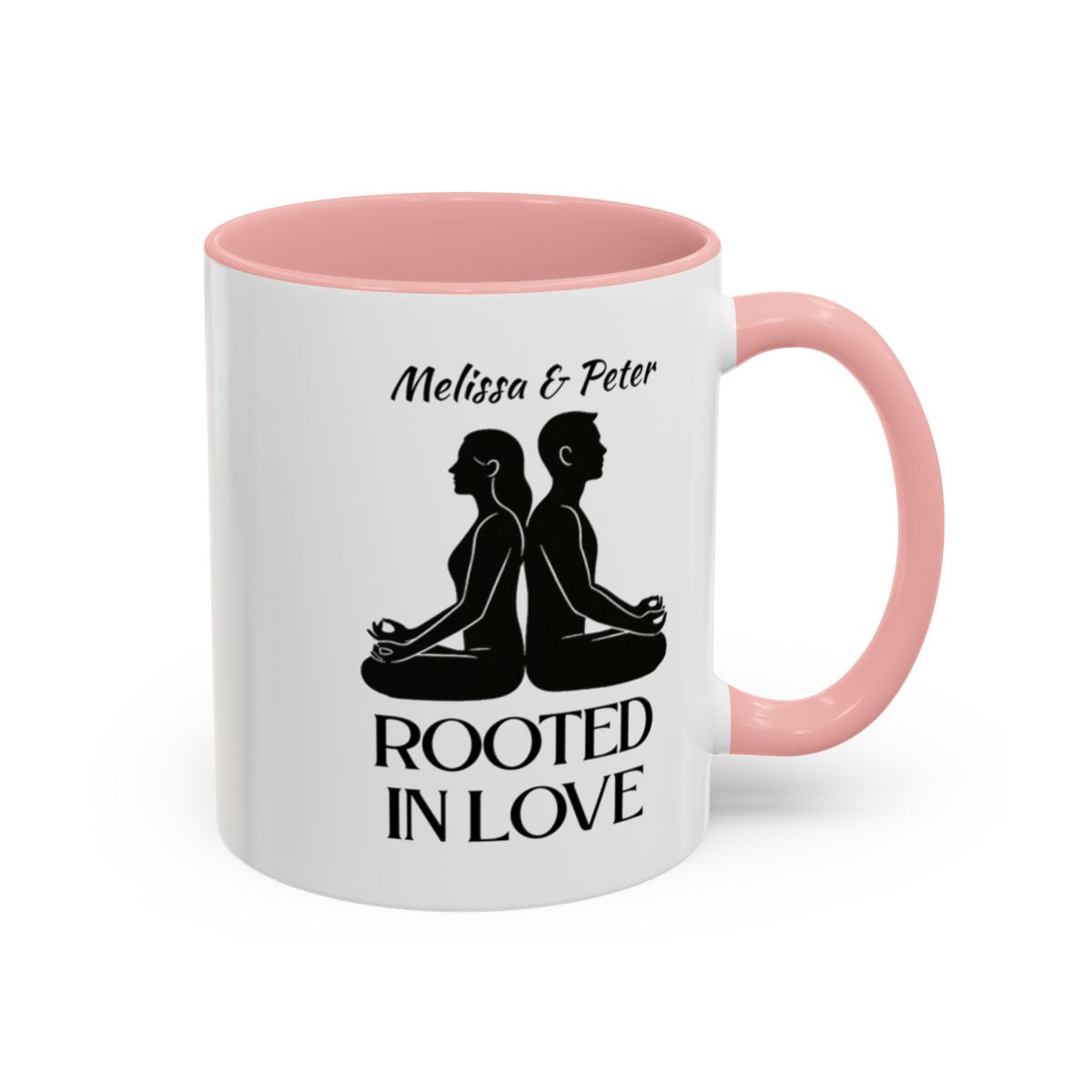 💞 Rooted in Love – Personalized Couples’ Yoga Mug