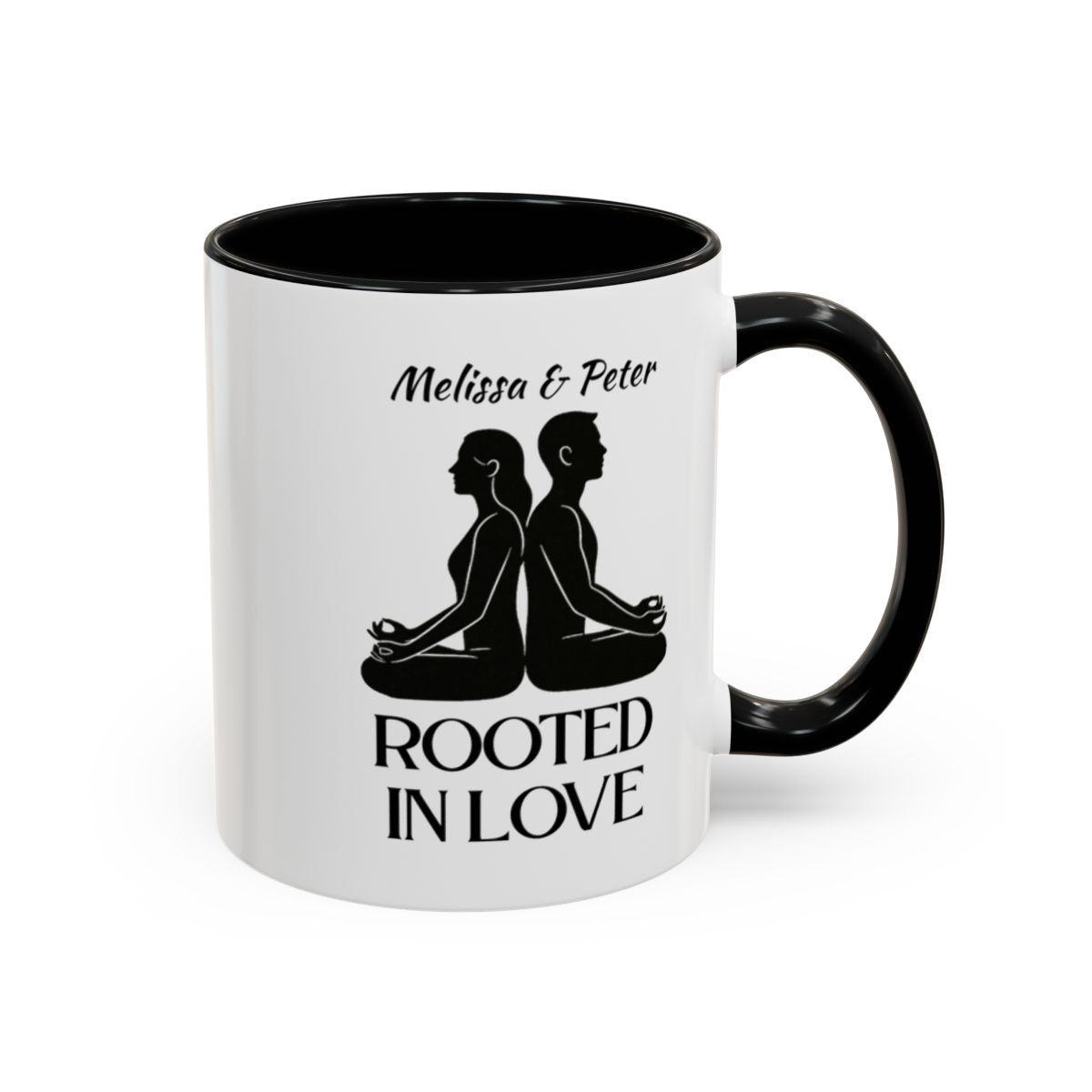 💞 Rooted in Love – Personalized Couples’ Yoga Mug