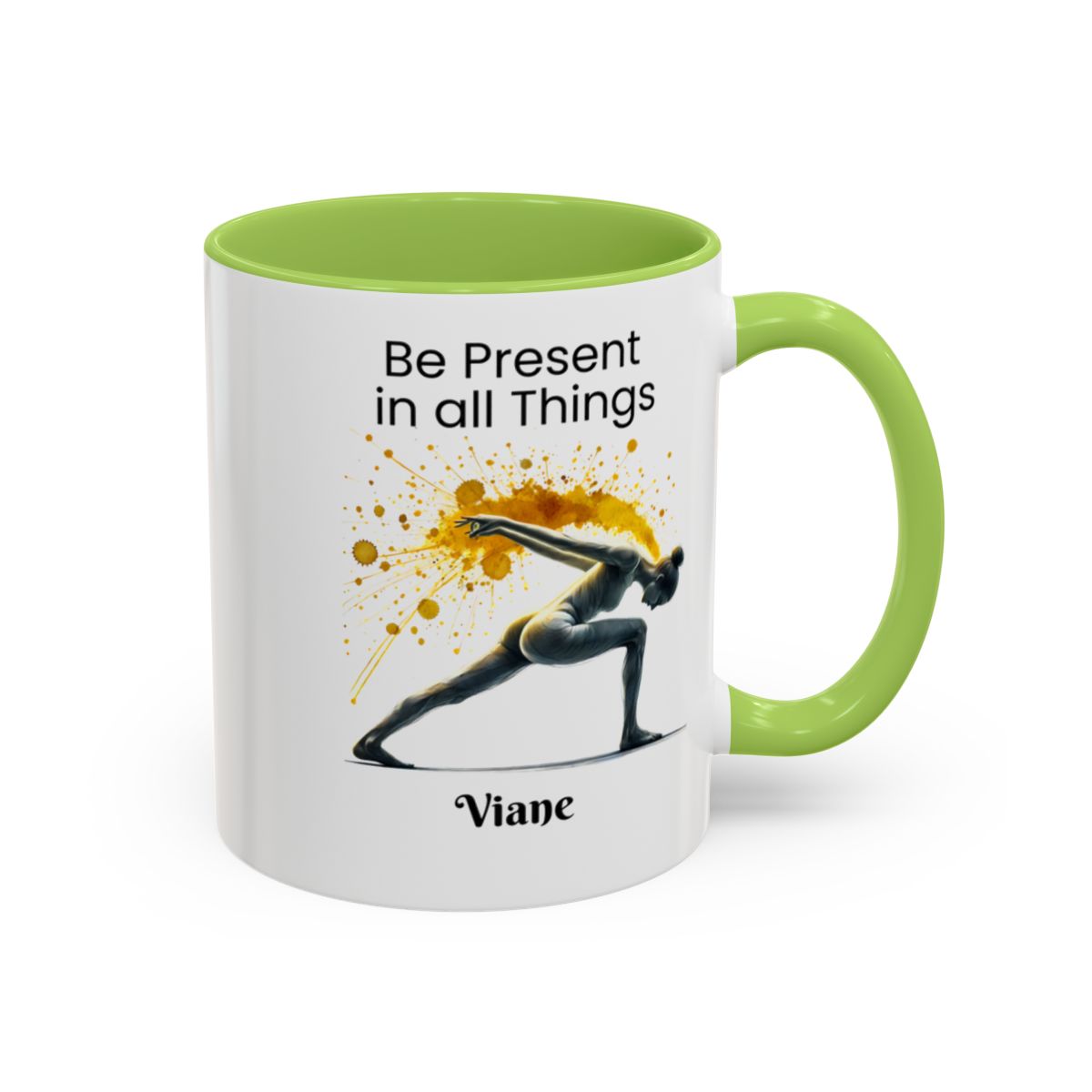 Personalized Yoga Mug - ☀️ Warrior Glow –