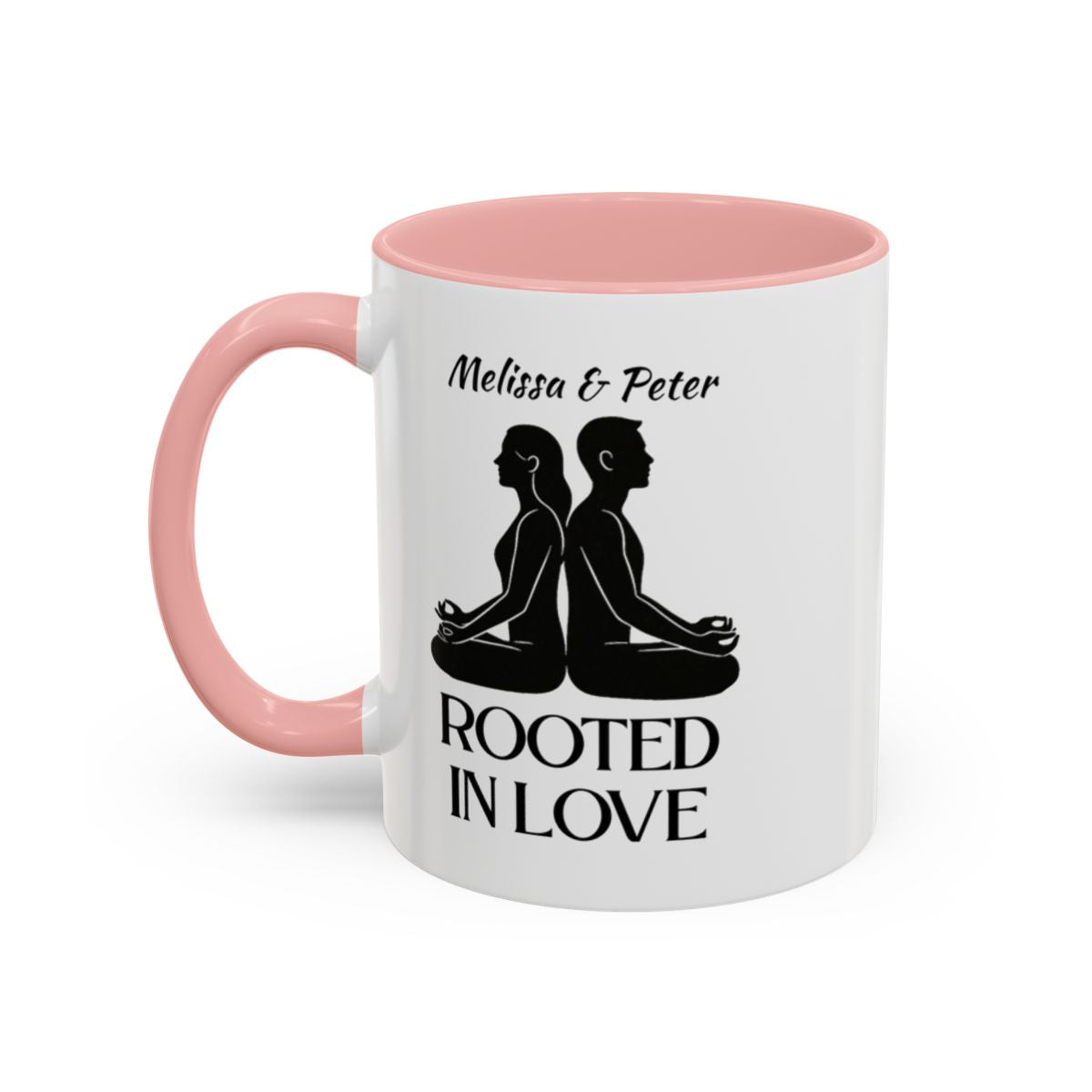 💞 Rooted in Love – Personalized Couples’ Yoga Mug