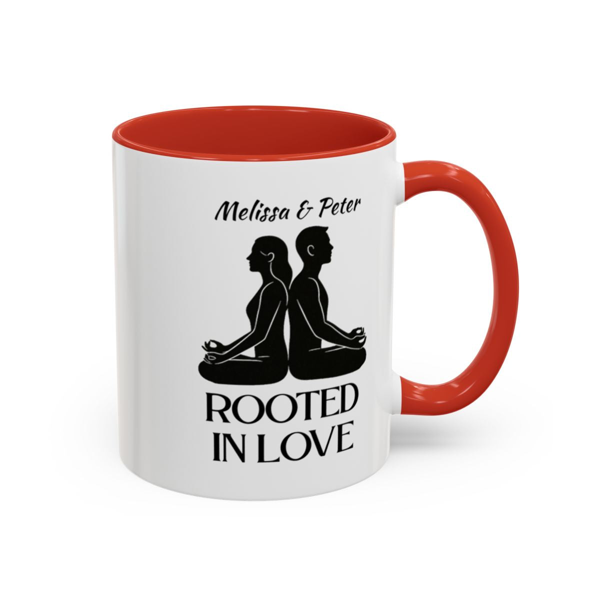 💞 Rooted in Love – Personalized Couples’ Yoga Mug