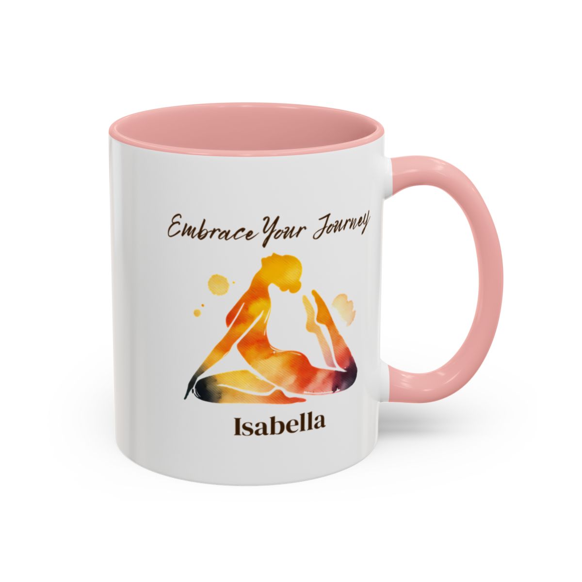 π§ββοΈ "Embrace Your Journey" β Personalised Yoga Mug for Her