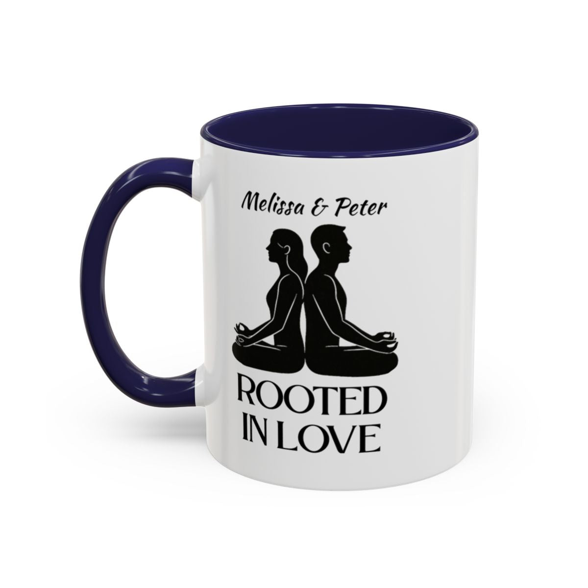 💞 Rooted in Love – Personalized Couples’ Yoga Mug