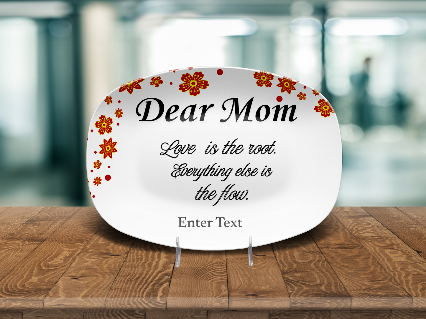 Love Is the Root” – Inspirational Yoga Quote Gift | Custom Mindfulness Decor