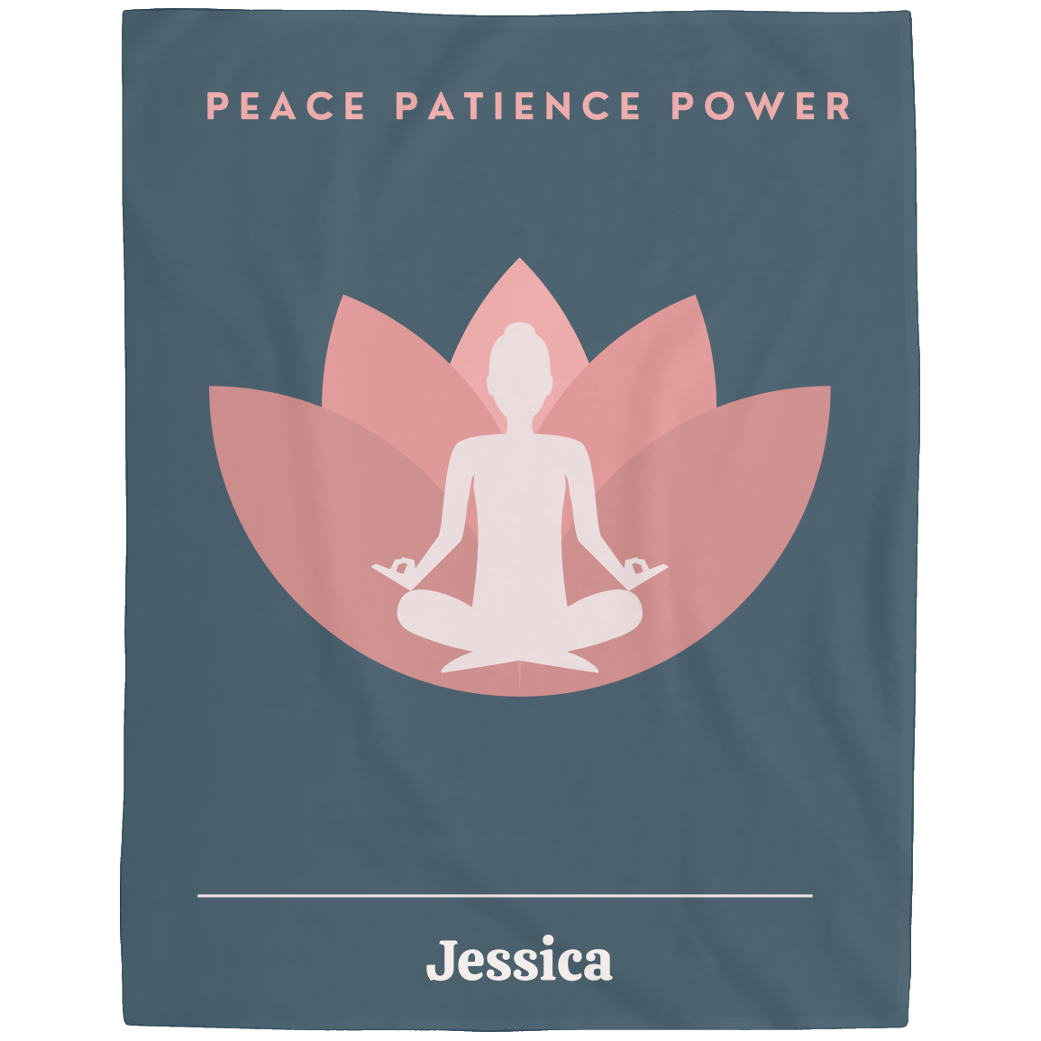 Personalized Yoga Blanket