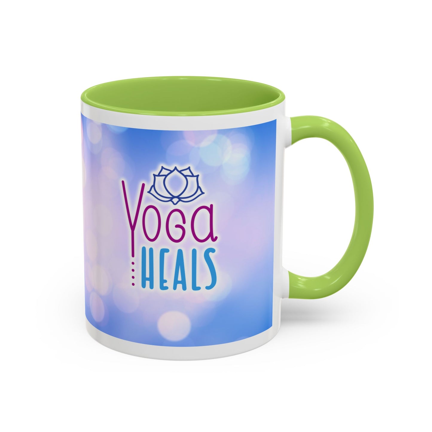 Yoga Heals Coffee Mug -Gift For Him/Her