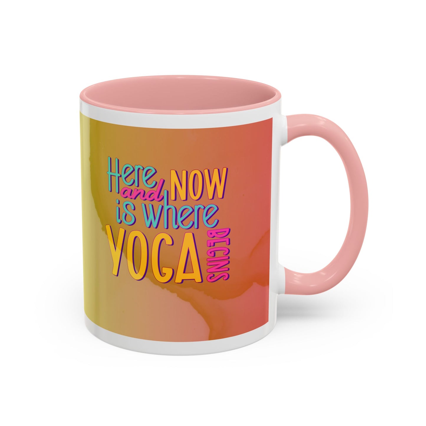 Yoga-Themed 11 oz Coffee Mug