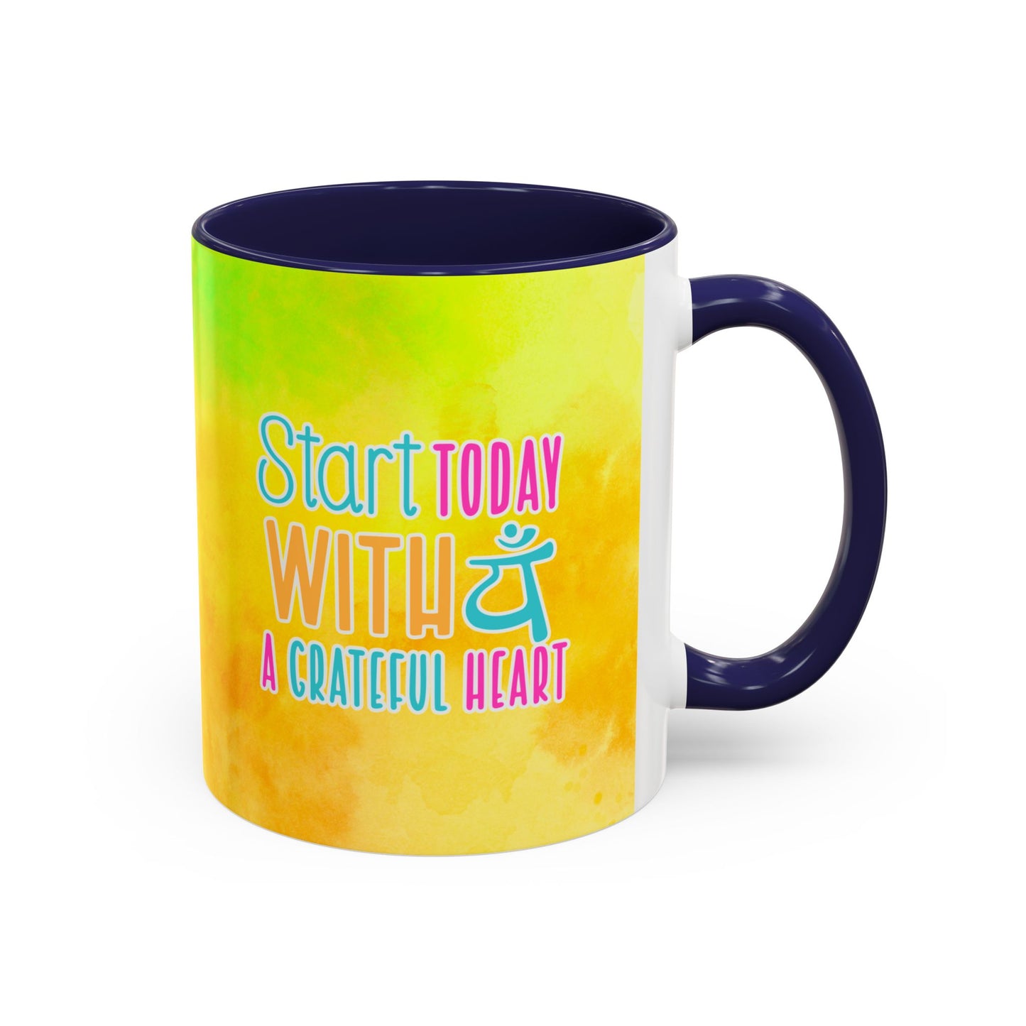 Yoga-Themed 11 oz Coffee Mug