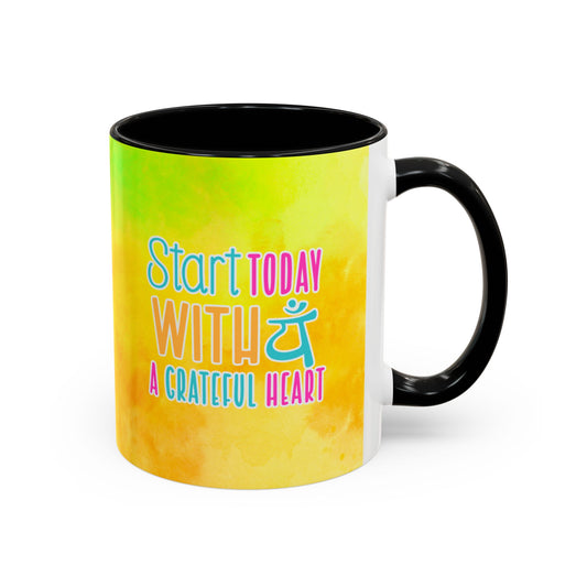 Yoga-Themed 11 oz Coffee Mug