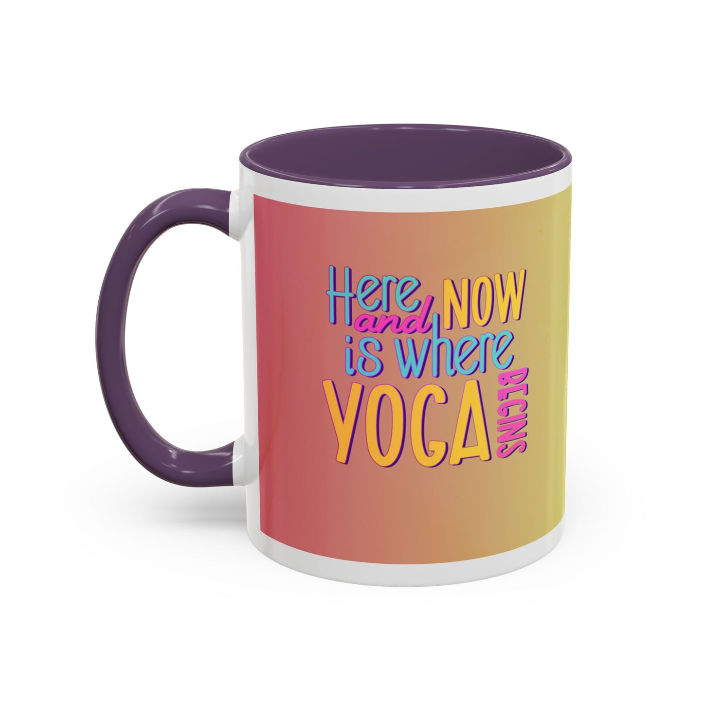 Yoga-Themed 11 oz Coffee Mug