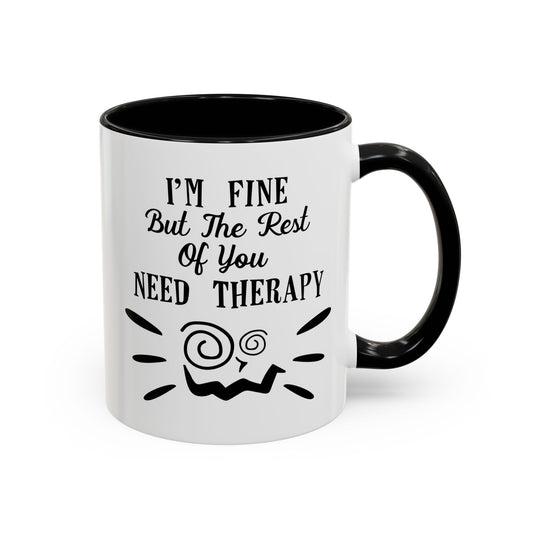 Yoga Therapy Humor Coffee Mug