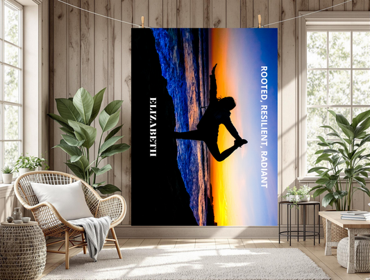 Personalized Yoga Blanket