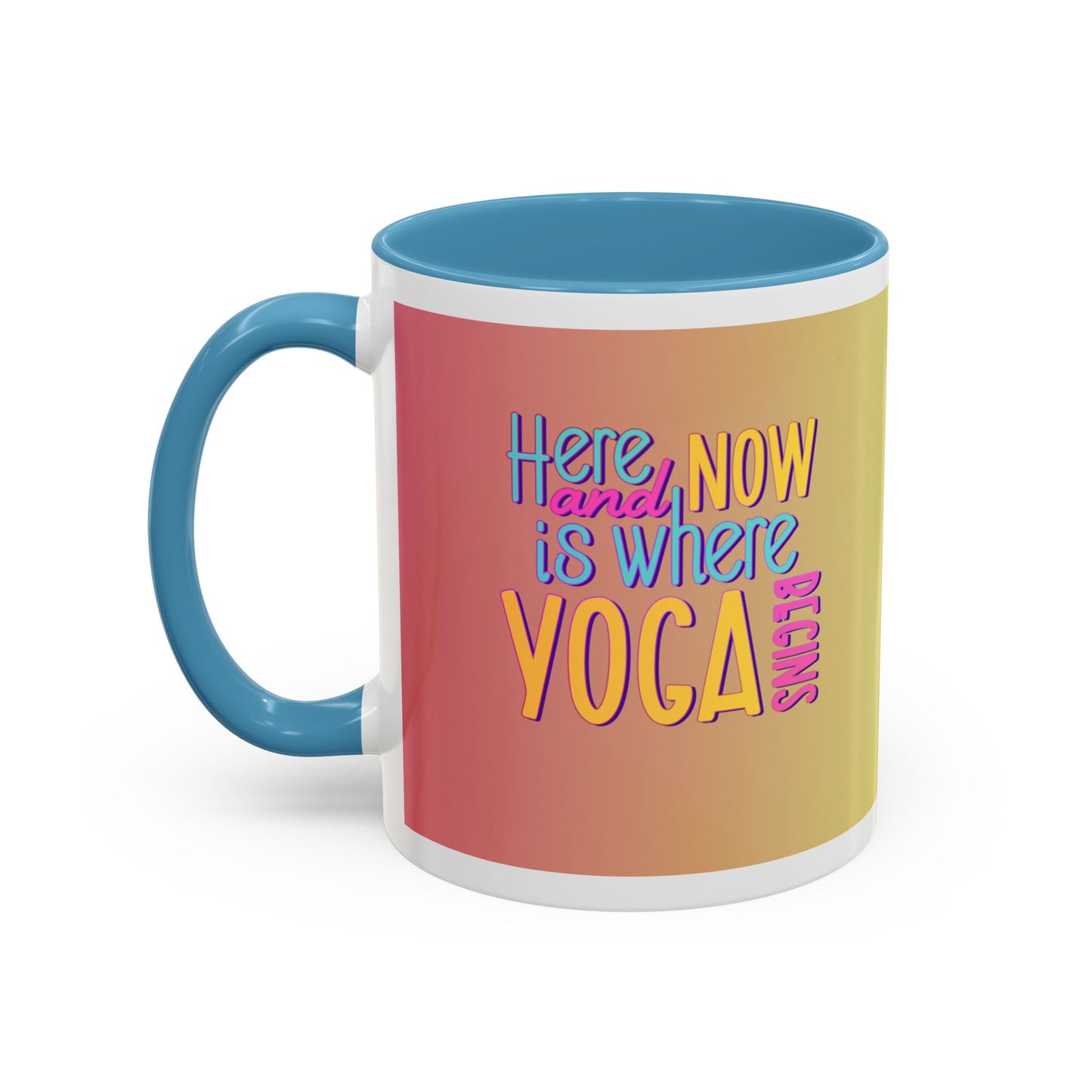 Yoga-Themed 11 oz Coffee Mug