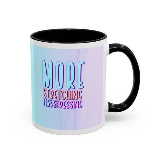 Yoga-Themed 11 oz Coffee Mug