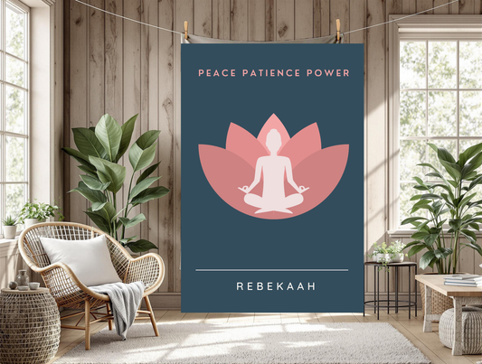 Personalized Yoga Blanket