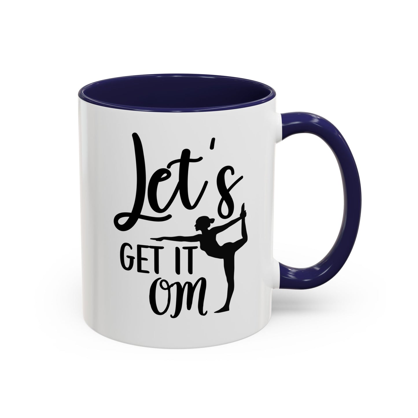 Yoga-Themed Coffee Mug  (11 oz)