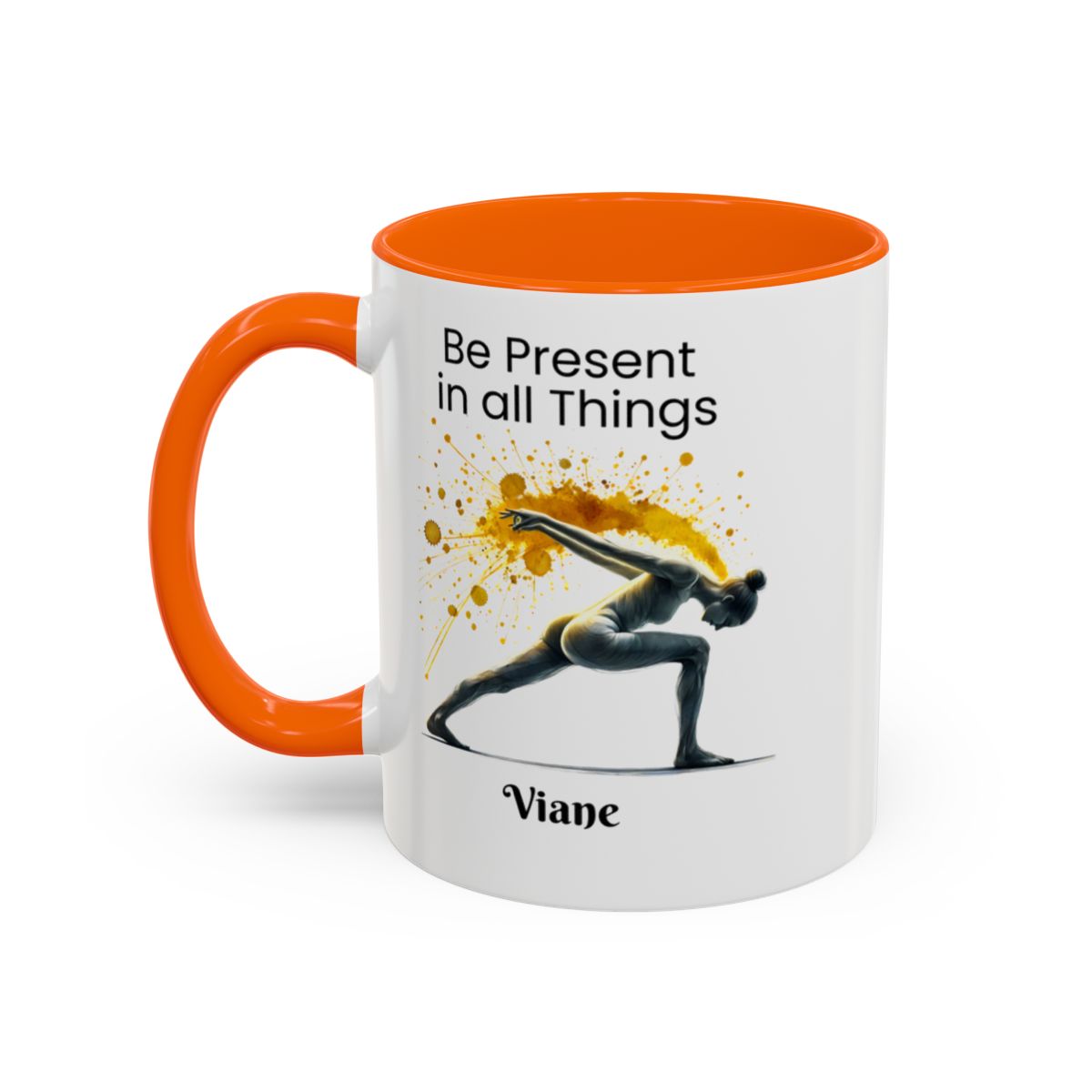 Personalized Yoga Mug - ☀️ Warrior Glow –