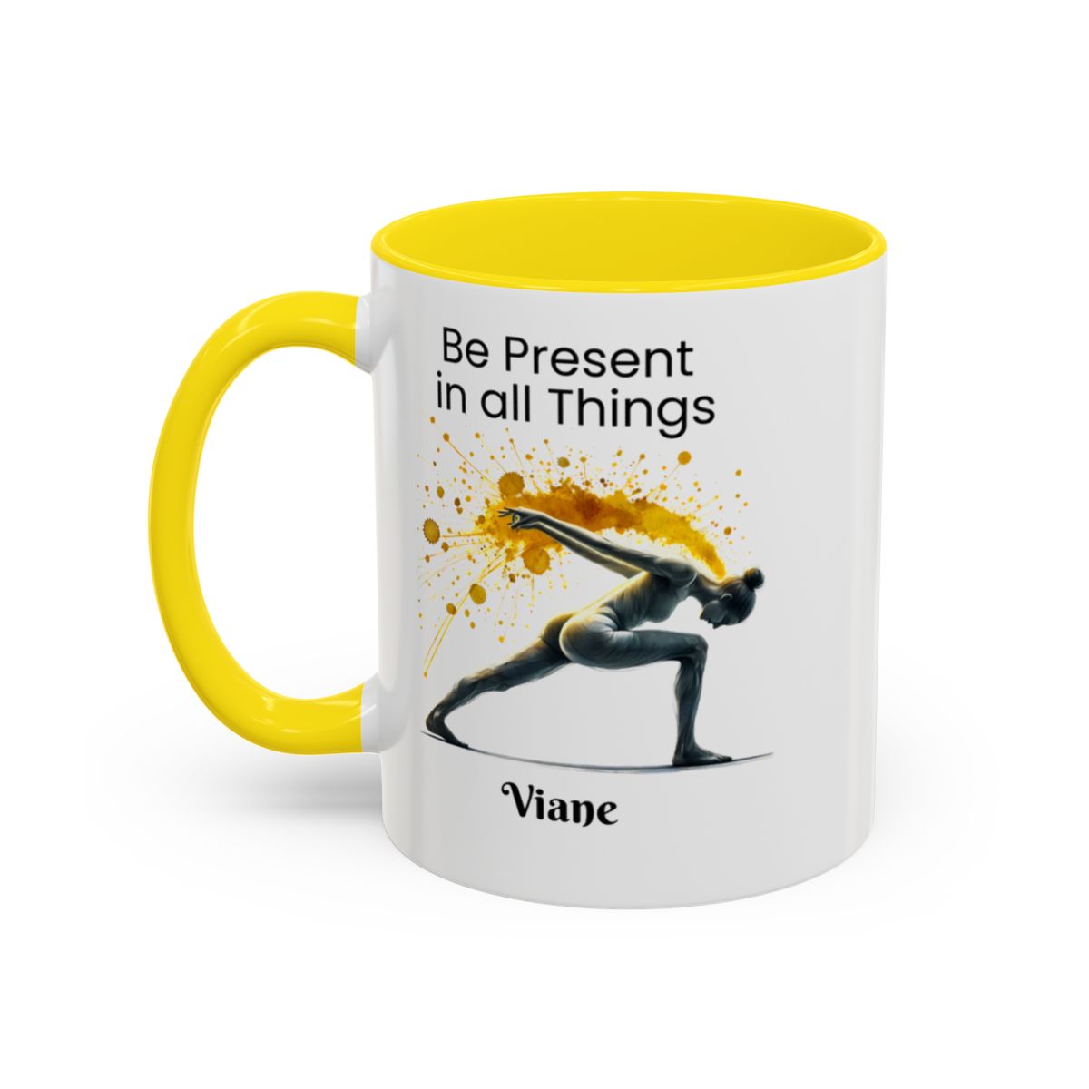 Personalized Yoga Mug - ☀️ Warrior Glow –